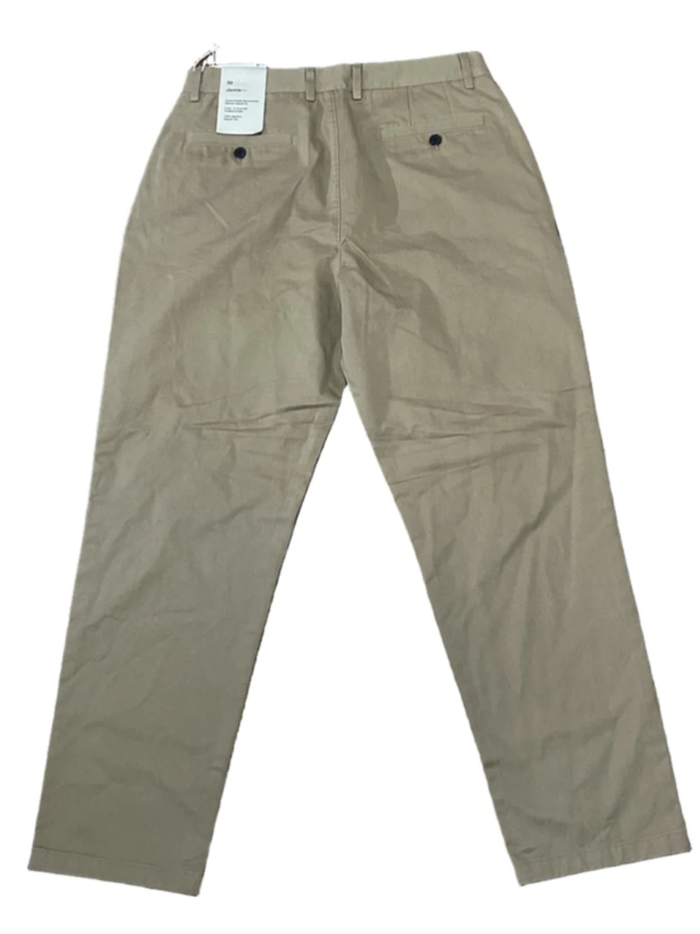 NWT Frank and Oak Jamie pleated chinos tapered 32x29 retails $129